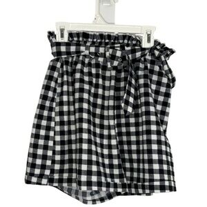 Nasty Gal Checkered Shorts